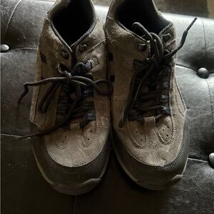 Women's Black and Gray Shoes